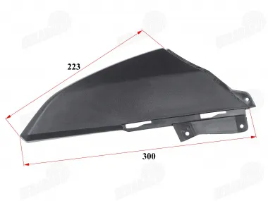 Plastikinė apdaila dešinės pusės motorolerio, skuterio tinka RUBI50