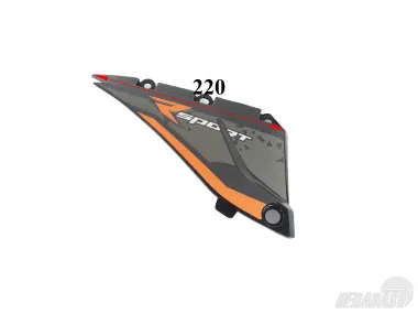 Plastic cover right side under seat fits CHAMPION 300 CC CH300