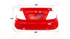 Plastic rear trim electric tricycle MS01 MS03 MS04 MS03ROF MS04C