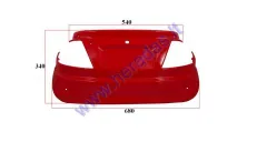 Rear plastic cover for electric trike scooter MS01 MS03 MS04