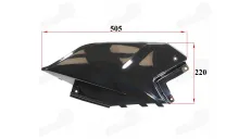 Plastikinė apdaila galinė kairės pusės motociklo tinka DB50PRO