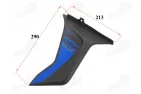 Plastic trim left side lower for motorcycle fits FR50