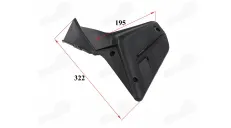 Plastic left side for motorcycle fits FR50