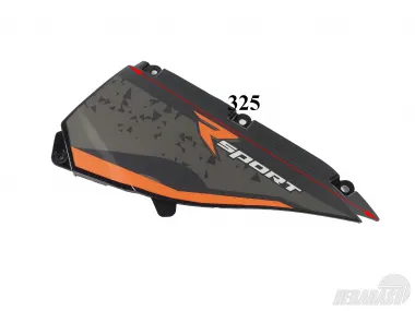 Plastic trim left side under seat fits CHAMPION 300 CC CH300