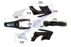 Plastic cover set for mini motorcycle 50cc DELTA design