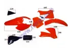 Plastic cover set for 250cc motorcycle LIF