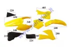 Plastic cover set for 250cc motorcycle LIF