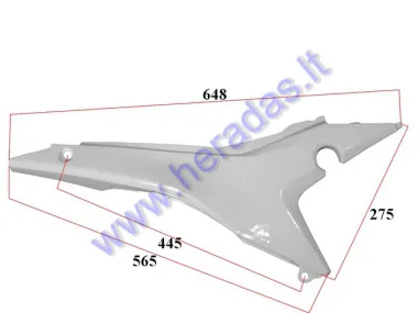 Plastikinė apdaila motociklo MTL250 po sėdyne dešinė pusė MOTOLAND