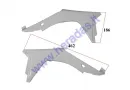 PLASTIC COVER FOR MOTOCYCLE NEXT TO FUEL TANK, FITS MTL250, 2 PC SET