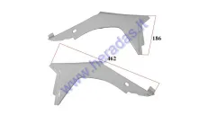 Plastikinė apdaila motociklo MTL250 prie bako 2 vnt. MOTOLAND