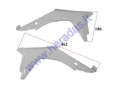 Plastikinė apdaila motociklo MTL250 prie bako 2 vnt. MOTOLAND