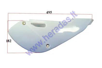 Plastikinė apdaila motociklo
