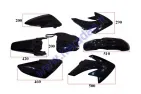 Plastic cover set for motorcycle 125-150cc