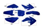 Plastic cover set for motorcycle 125-150cc