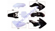 Plastikinė apdaila motociklui 50-150cc tinka modeliams SPARK STORM  krosinio
