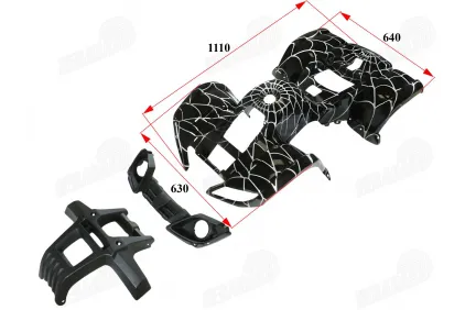 Plastic cover main Hummer