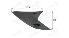 Plastic to the tank left side for motorcycle fits FR50