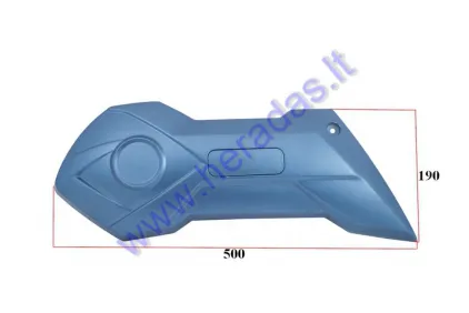 Right side plastic cover  to the rear swing arm for electric scooter HAWK