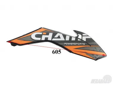 Plastic trim front right side near tank fits CHAMPION 300 CC CH300
