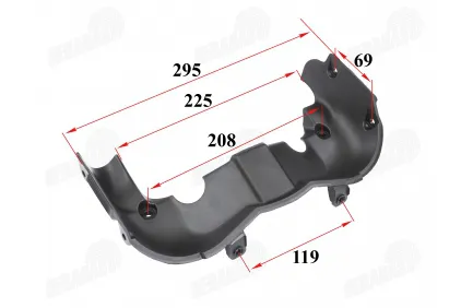 Front plastic fuel tank for motorcycle Naked50