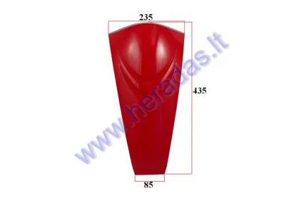 Front plastic cover (by the headlight) for electric trike scooter MS01 MS03 MS04