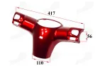 Plastic trim on the front of the dashboard for electric tricycle MS03ROF with roof