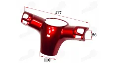 Plastic trim on the front of the dashboard for electric tricycle MS03ROF with roof