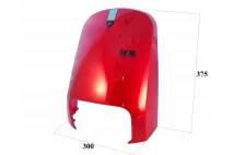 Plastic front above the headlight for electric scooter, suitable for AIRO