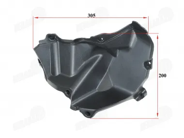 Plastic for front store box for scooter fits RUBI50