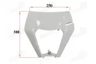 Plastic trim for the headlight for motorcycle fits DB50PRO