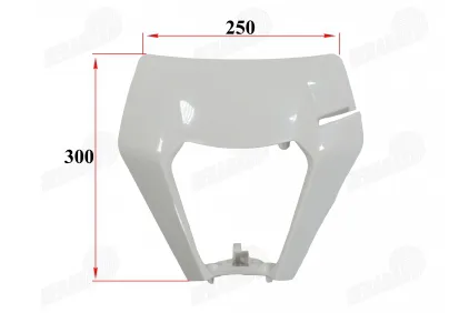 Plastic trim for the headlight for motorcycle fits DB50PRO
