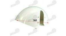 Plastikinė apdaila priekinis sparnas elektrinio triračio tinka PRAKTIK2 EKO