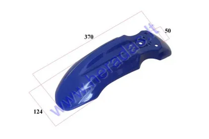 Plastic front fender for motorcycle 50-150cc fits models BULL STORM