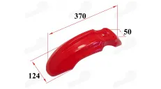 Plastic front fender for motorcycle 50-150cc fits models BULL STORM