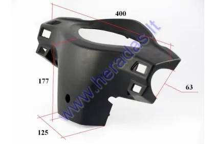 Plastic dashboard cover for electric scooter MS01 MS03