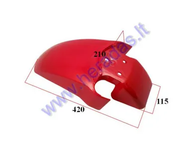 Front fender for electric trike scooter MS01 MS03 MS04