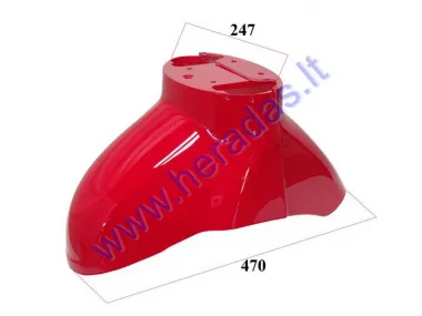 Plastikinė apdaila sparnas priekinis elektrinio triračio MS031 MS04 MS041