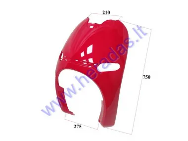 FRONT MAIN PLASTIC COVER FOR TRIKE SCOOTER MS031 MS041