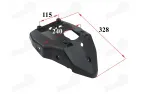 Plastic behind the light for motorcycle fits FR50