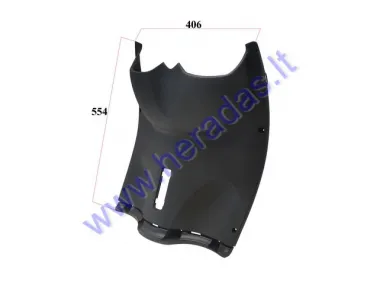 Plastikinė daiktadėžė po vairu elektrinio motorolerio MS031 MS041