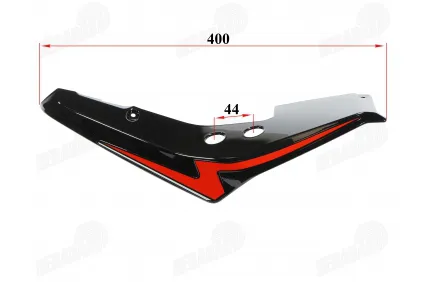 Rear plastic right side for motorcycle fits NAKED50