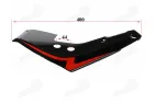 rear plastic left side for motorcycle fits NAKED50