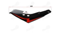 rear plastic left side for motorcycle fits NAKED50