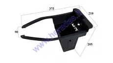 Plastic battery box for motorcycle, atv quad bike