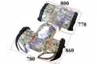Plastic cover set for quad bike 150-250cm3
