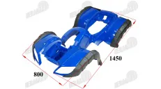 Plastikinė keturračio motociklo apdaila kompl. 150-250cm3