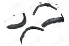 Plastic protection, widening front and rear for ATV quad bike fits HUNTER SUPER EDITION 125CC