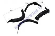 Plastikinė keturračio motociklo apdailos apsauga, praplatinimas priekis ir galas tinka HUNTER SUPER EDITION 250CC Plastikinė keturračio motociklo apdailos apsauga, praplatinimas priekis ir galas tinka HUNTER SUPER EDITION 250CC