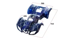 PLASTIC BODY COVER FOR MINI ATV QUAD BIKE HUNTER