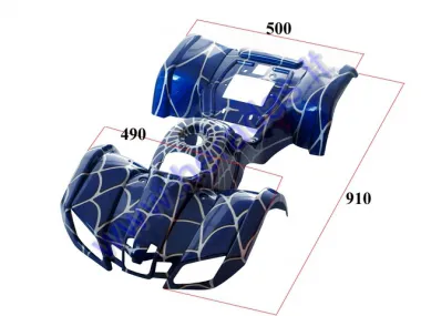 PLASTIC BODY COVER FOR MINI ATV QUAD BIKE HUNTER